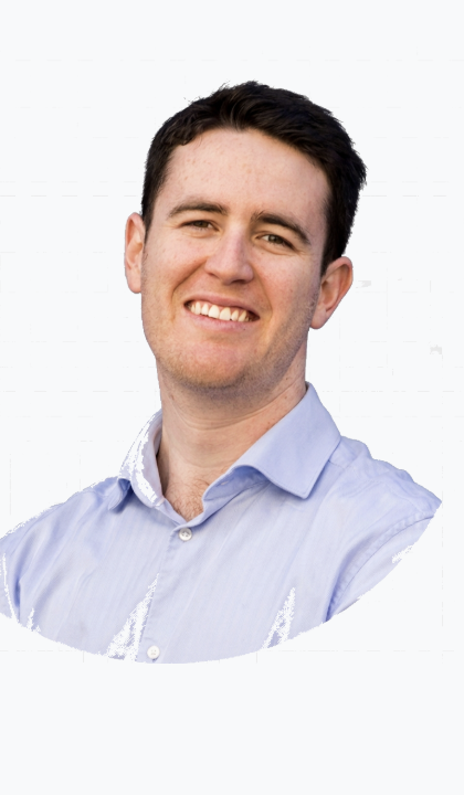Portrait of Joel Adam Smith, business broker
